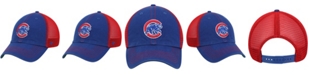 '47 Brand Men's Royal, Red Chicago Cubs Trawler Clean Up Trucker Hat